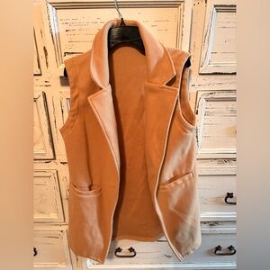 SHEIN Camel Knit vest